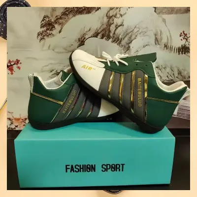 LEATHER CHUNKY SHOES MEN